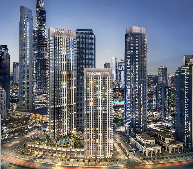 BUILDING NIGHT LANDSCAPE