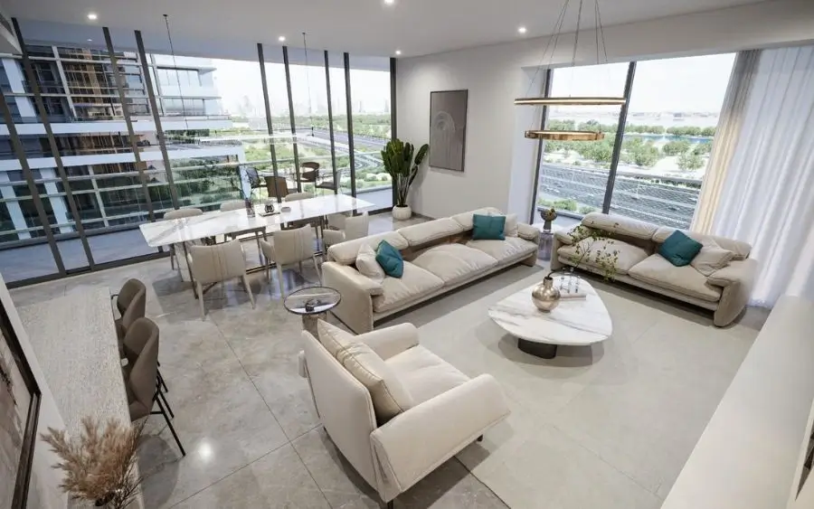 SOBHA ONE LIVING ROOM